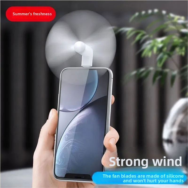 Phone Cooling Fan - Mini Ventilador de Teléfono Tipo C,