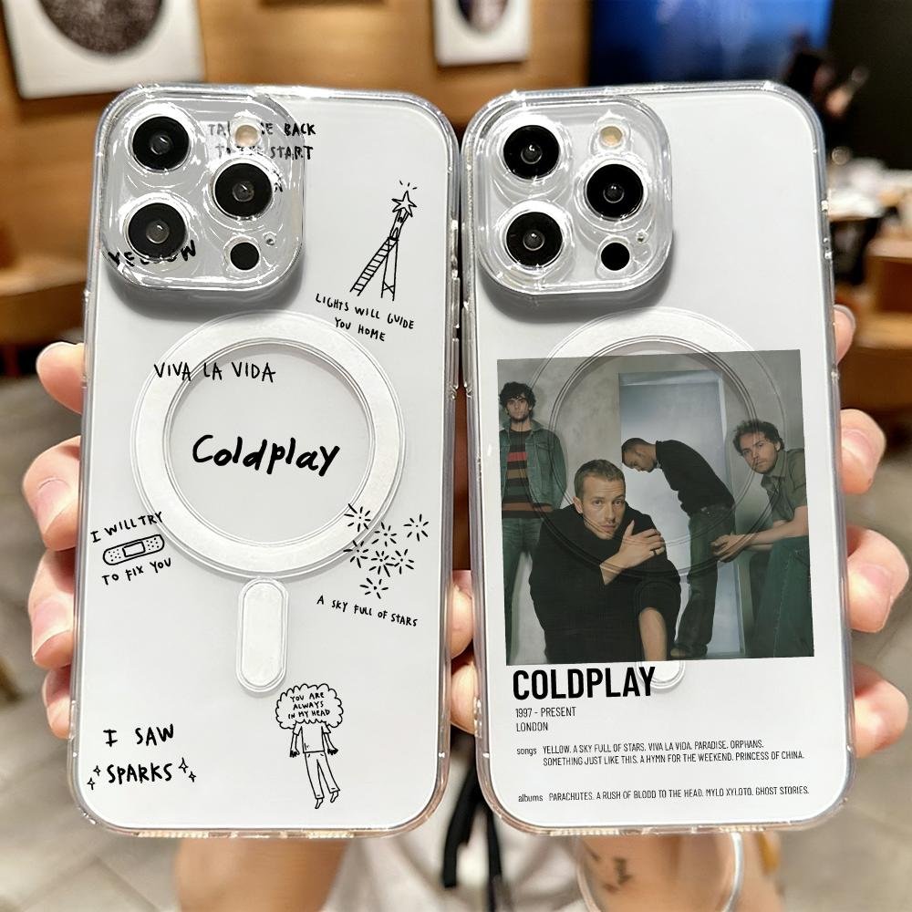 Magnetic Phone Case - Funda para Teléfono C-Coldplay Rapper Cool