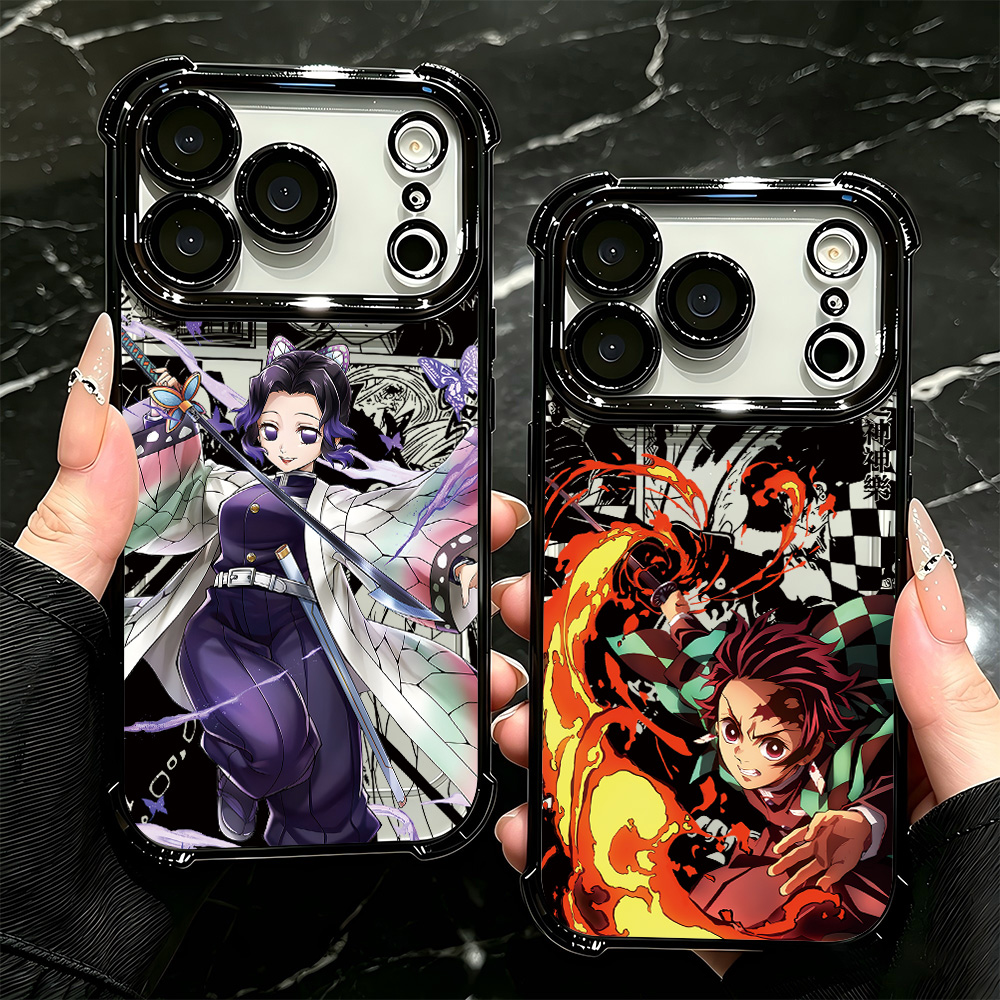 Phone Accessories Demon Slayer - Funda de teléfono chapada para Google