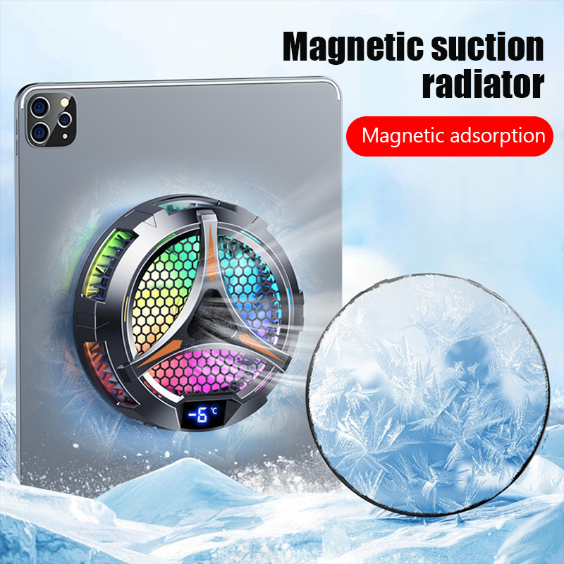 Phone Cooling Fan - Enfriador magnético de teléfono con ventilador