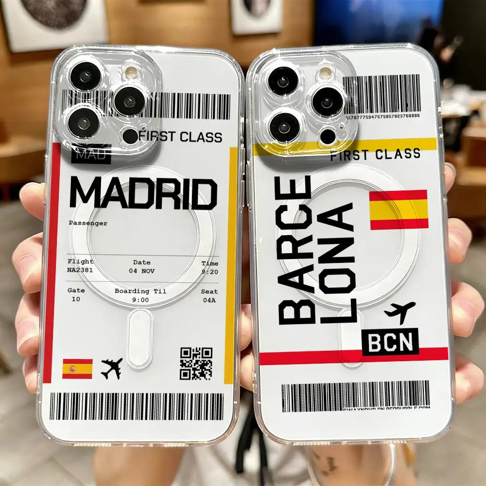 Magnetic Phone Case - Funda para iPhone 17 16 15
