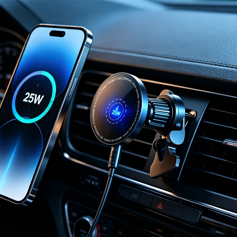 Phone Cooling Fan - Soporte Magnético para Celular con Cargador