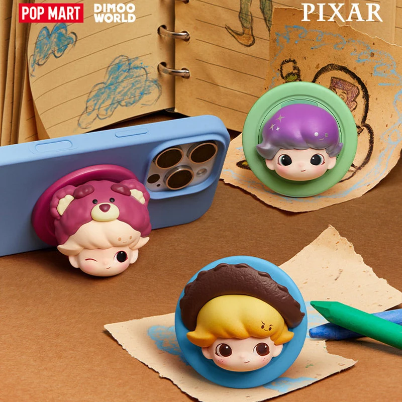 Phone Accessories Popmart - POPMART DIMOO WORLD Serie PIXAR Soporte