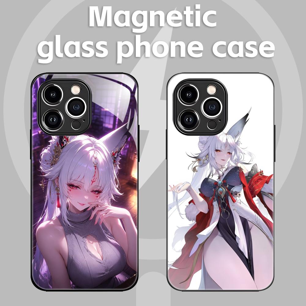 Magnetic Phone Case - Funda Magnética de Vidrio Wuthering Waves