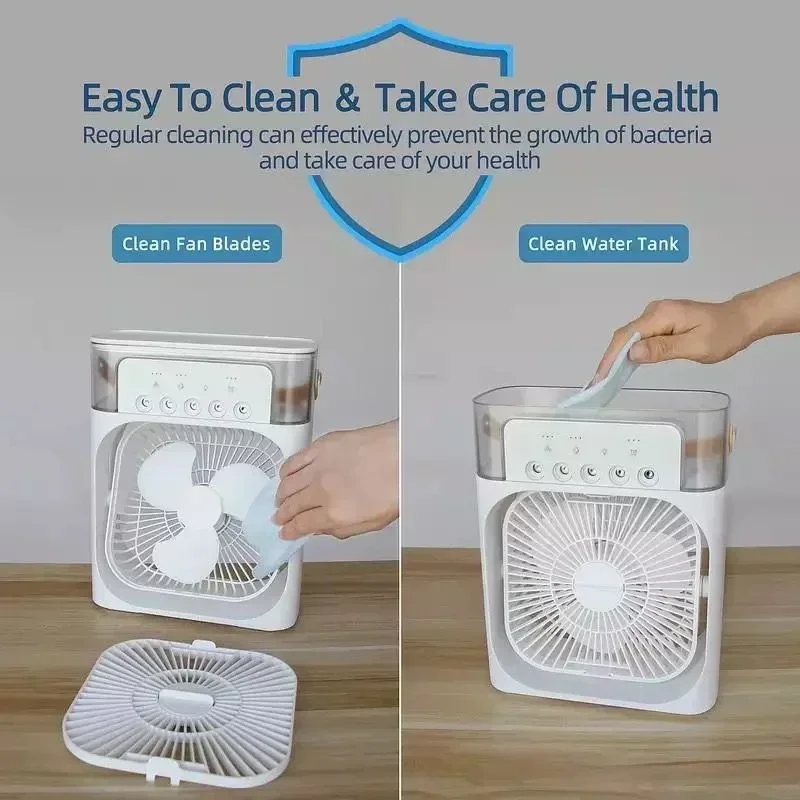 Mini aire acondicionado 3 en 1 - Phone Cooling Fan reseña y precio