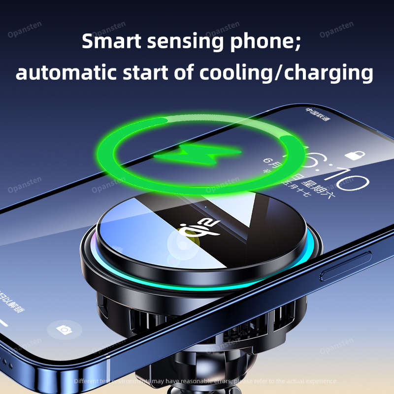 Cargador de coche inalámbrico  - Phone Cooling Fan reseña y precio
