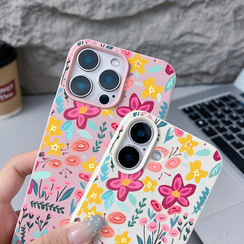 Funda de teléfono con flores c - Phone Accessories Kiosk reseña y precio