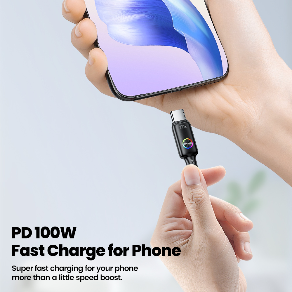 Toocki PD 100W USB C a USB C C - Usb Data Cable reseña y precio