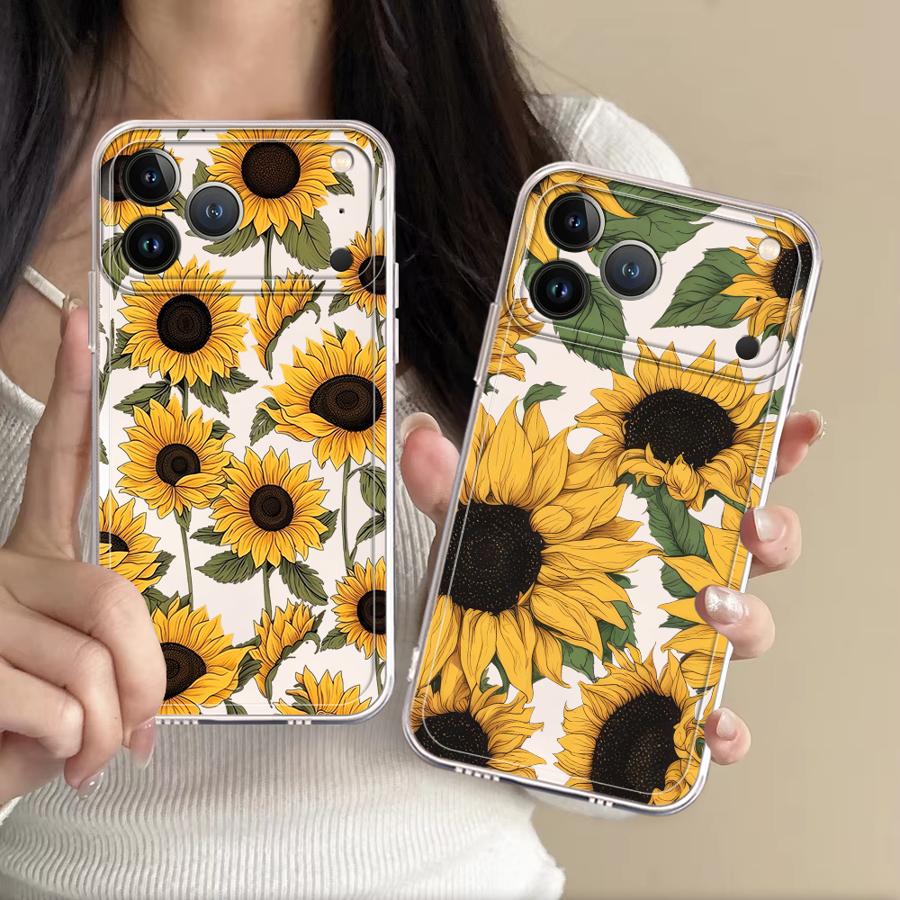 Funda con Diseño de Girasoles  - Phone Accessories Kiosk reseña y precio