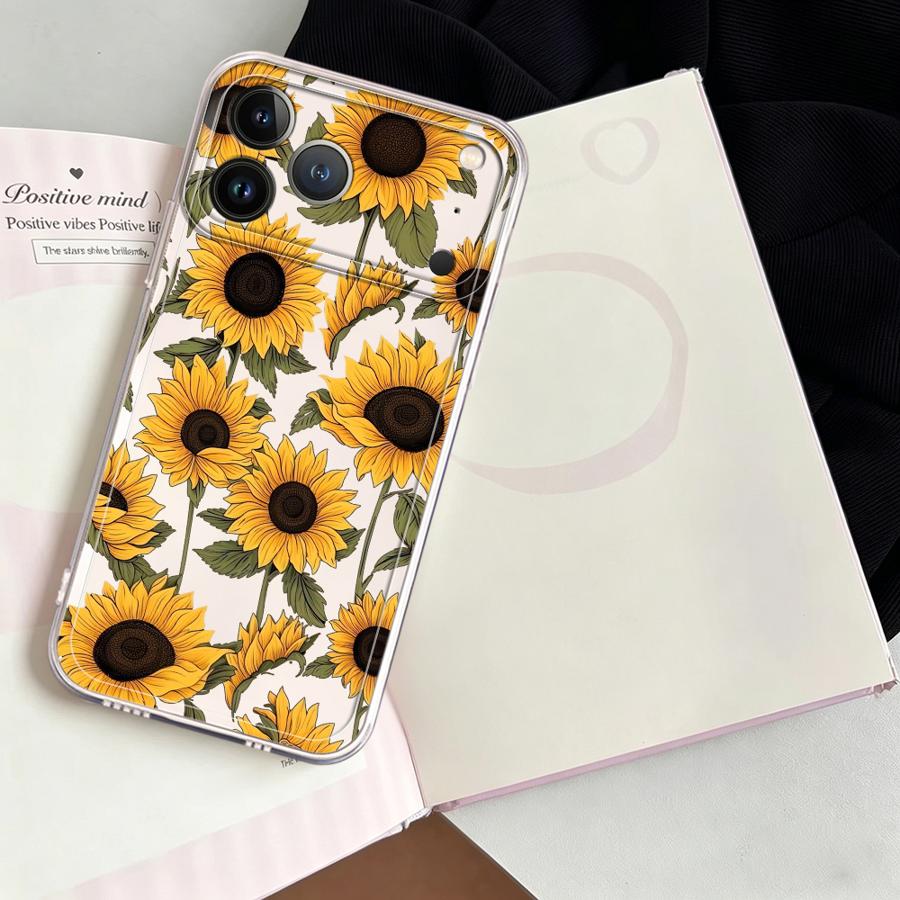 Funda con Diseño de Girasoles  - Phone Accessories Kiosk reseña y precio