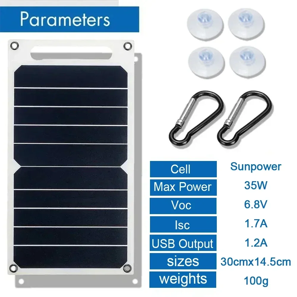 SOECOPO Kit de Panel Solar Fle - Phone Accessories Warehouse reseña y precio