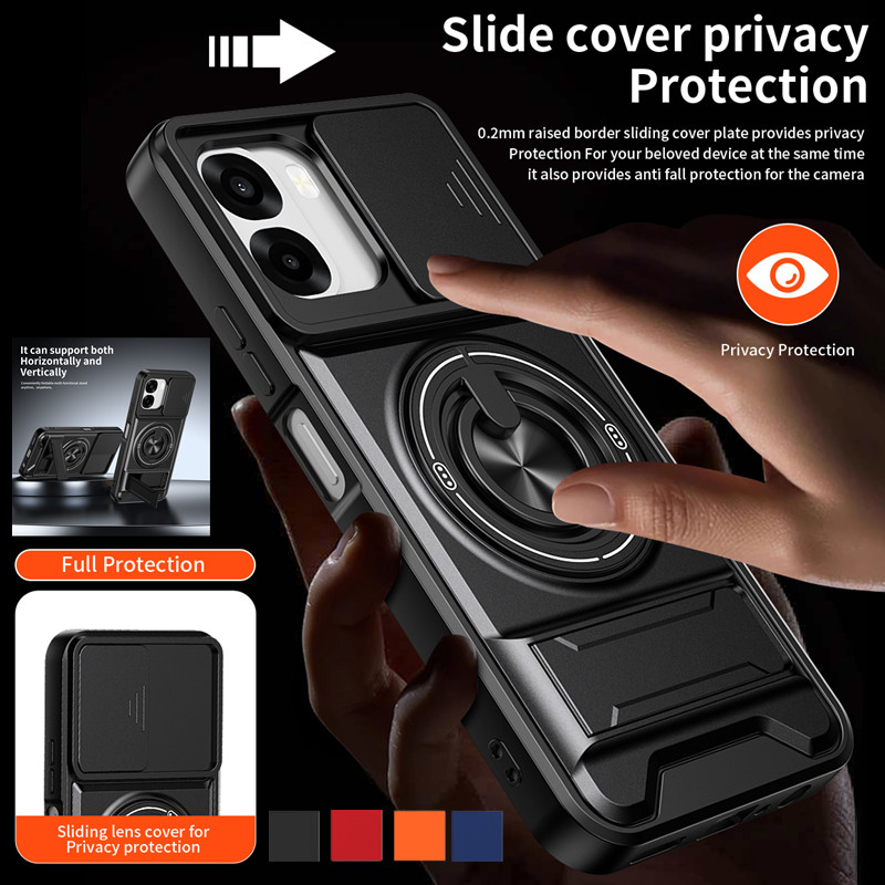 Funda de teléfono con armadura - Phone Accessories Ring Holder reseña y precio