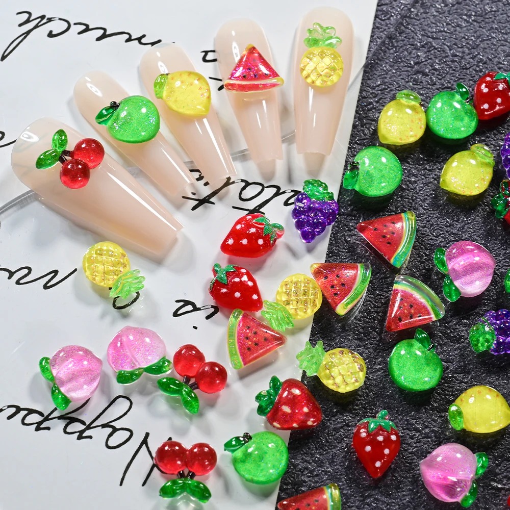 100 Piezas de Adornos de Uñas  - Phone Accessories Red reseña y precio