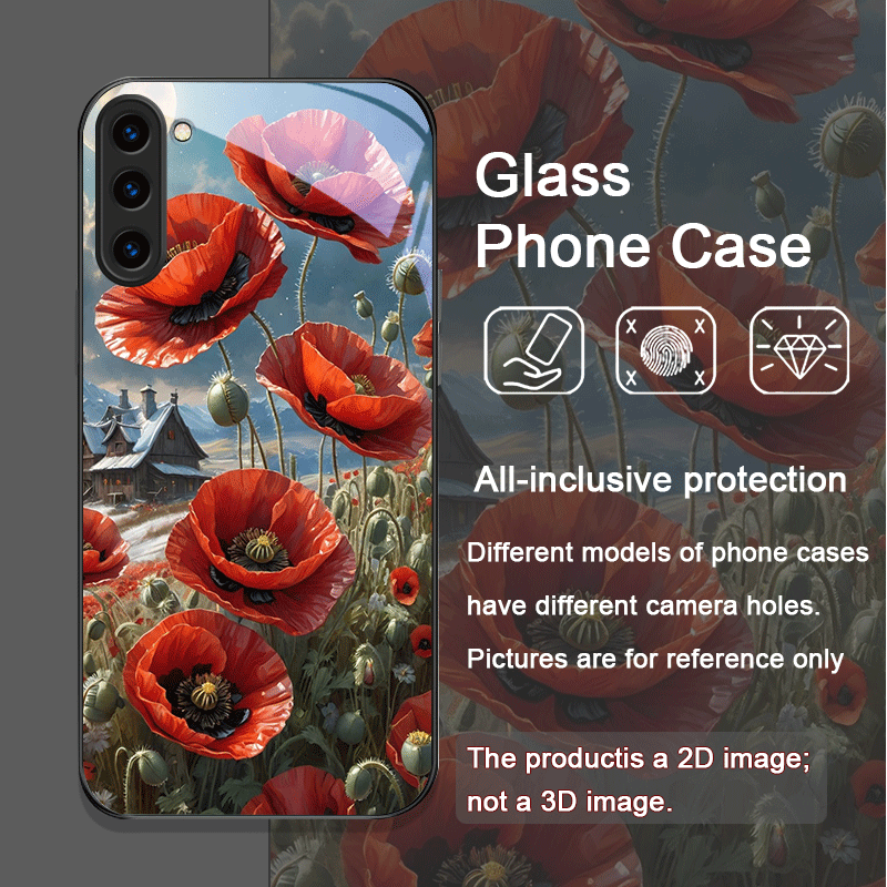 Funda de Teléfono de Vidrio Te - Phone Accessories Red reseña y precio