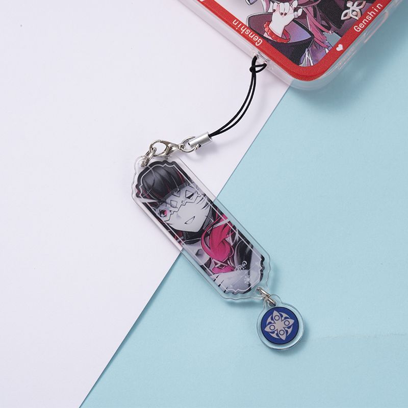 8 piezas Llavero de Anime Gens - Phone Accessories Keychain reseña y precio