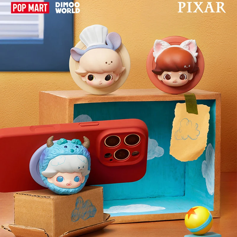 POPMART DIMOO WORLD Serie PIXA - Phone Accessories Popmart reseña y precio