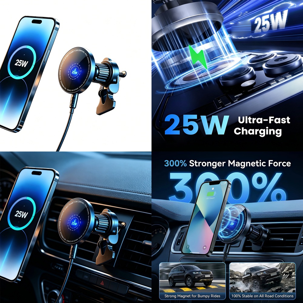 Cargador Inalámbrico Magnético - Phone Cooling Fan reseña y precio