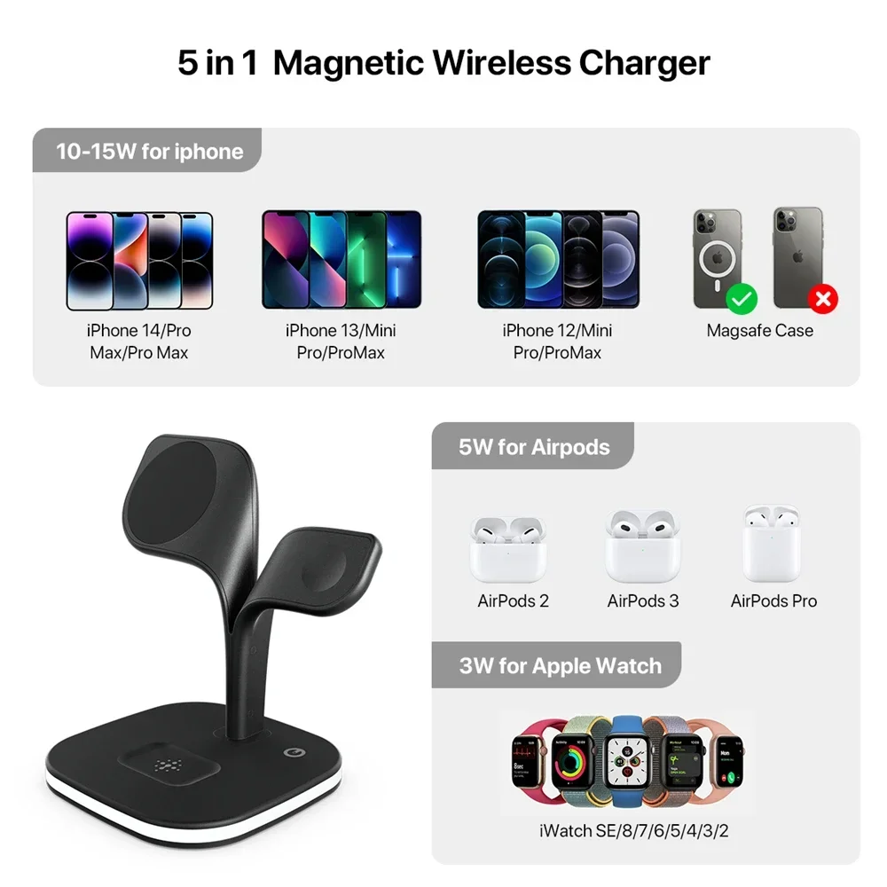 Cargador inalámbrico magnético - Phone Cooling Fan reseña y precio