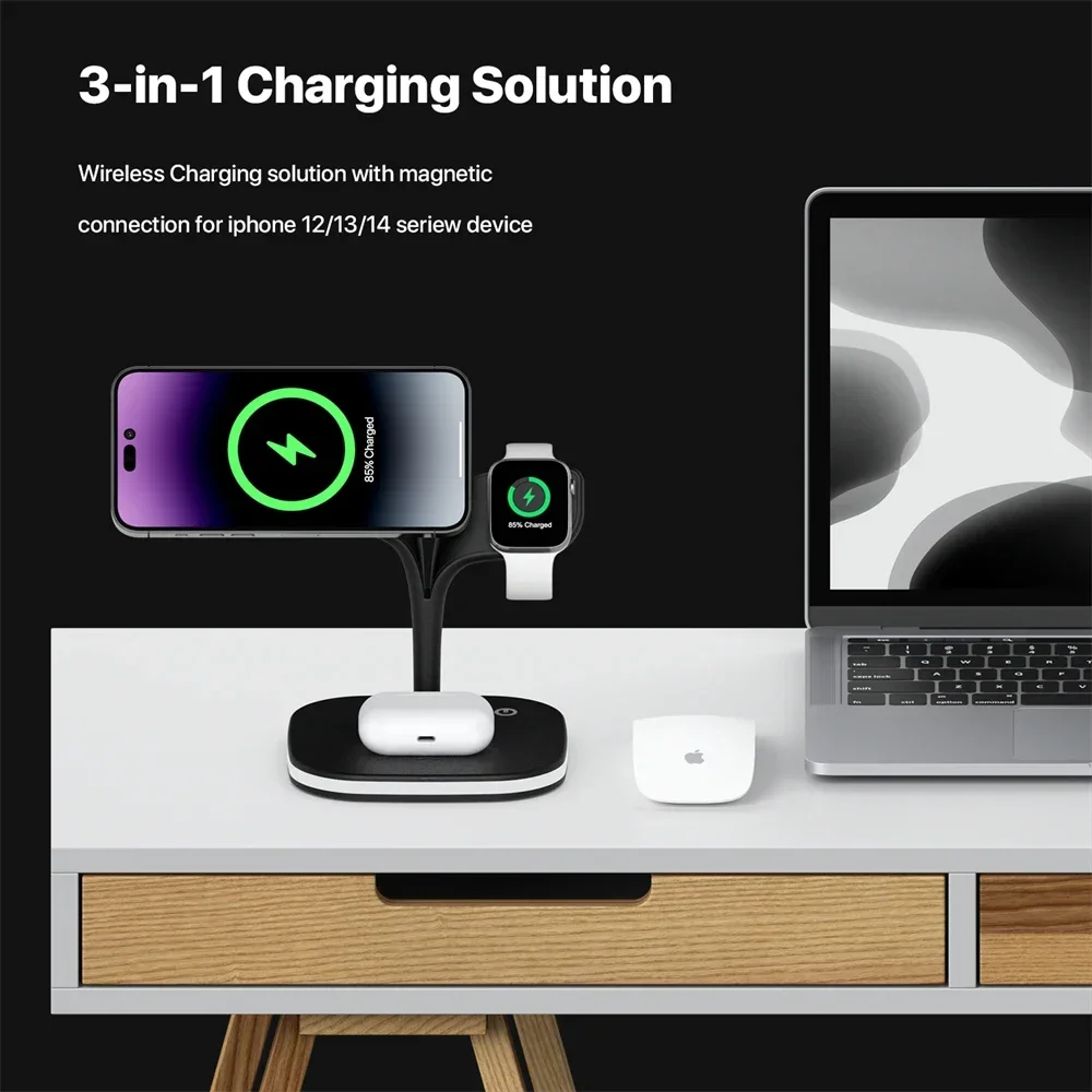 Cargador inalámbrico magnético - Phone Cooling Fan reseña y precio